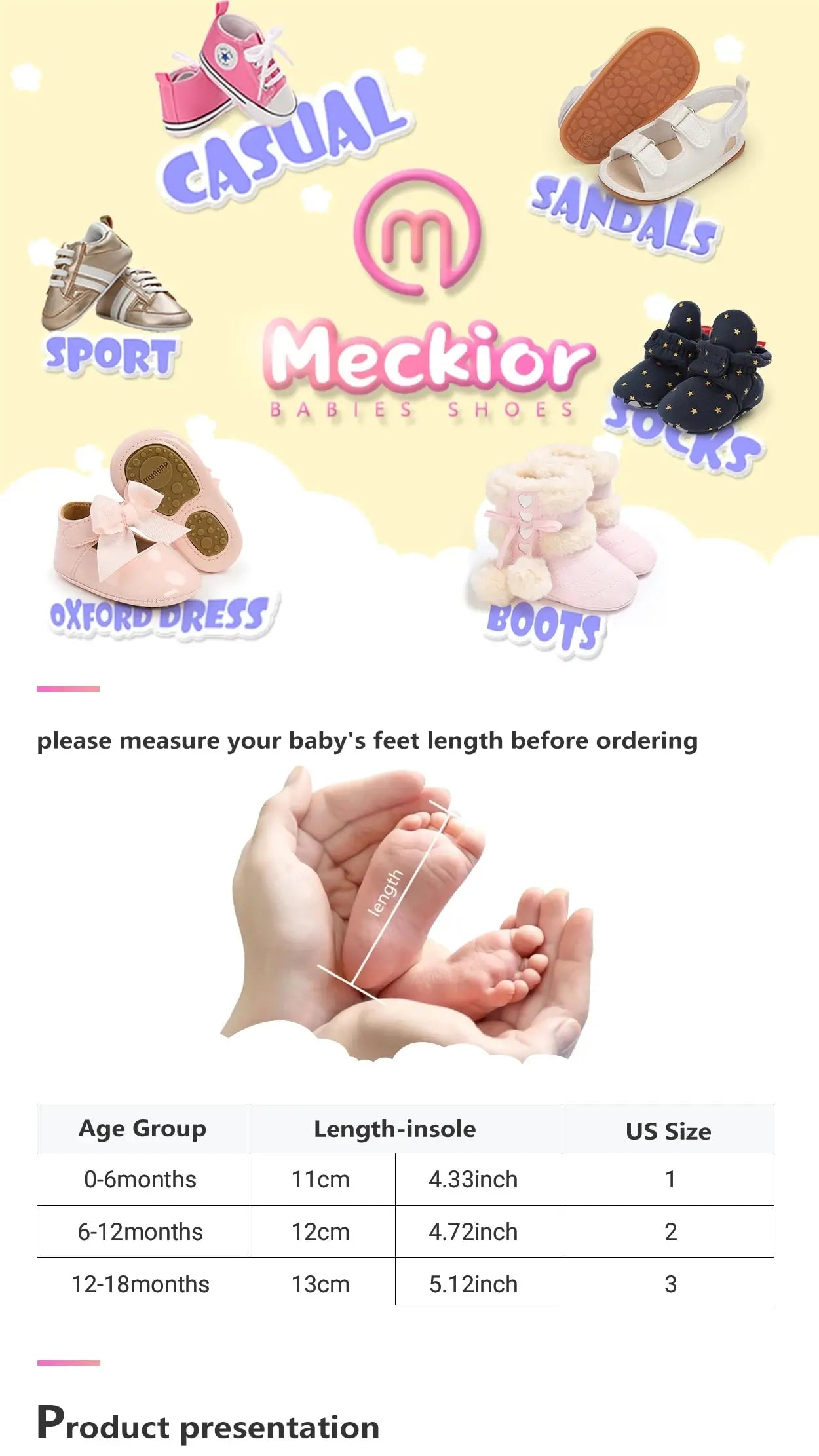🥿🌈 Sandales Bébé Fille Meckior – Chaussures Premiers Pas Colorées &amp; Respirantes – 0 à 18 Mois™ - Planète bébé