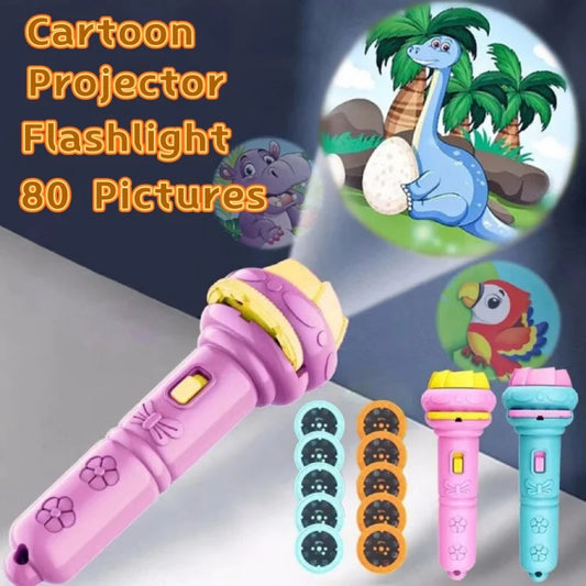 10PCS Cartes Projecteur Flashlight™ Jouet Éducatif pour Enfants et Bébé