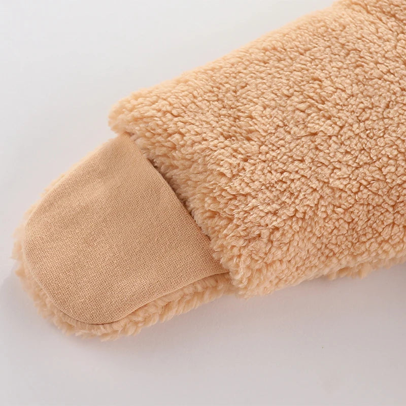 🧸 Combinaison d’Hiver Bébé avec Capuche – Épaisse, Chaude &amp; Mignonne – 0 à 12 Mois™ - Planète bébé