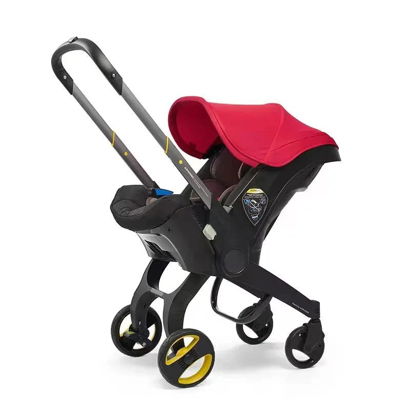 Poussette Bébé 3 en 1 Ultra - Légère – Pliable &amp; Polyvalente - Planète bébé