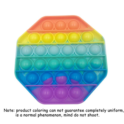 Fidget en Silicone Arc-en-Ciel