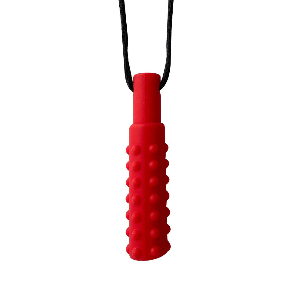🧩🦷 Collier de Dentition Sensoriel – Silicone Alimentaire – Bijou à Mâcher Thérapeutique pour Bébé &amp; Enfants™
