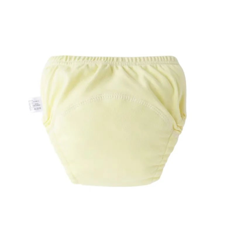 4PCS Pure Plain Solid Color Soft Baby Boys Girls Toddler Training Pants Toilet Pee Potty Learning Underwear Cotton Diaper™ - Planète bébé
