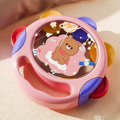 Jouets d'Éveil Musicaux pour Bébé – Tambours et Tambourins à Main – Instruments de Percussion ABS™