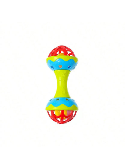 🍼 Hochet Bébé Double - Tête – Jouet Éveil &amp; Apaisement – Coloris Aléatoire™ - Planète bébé