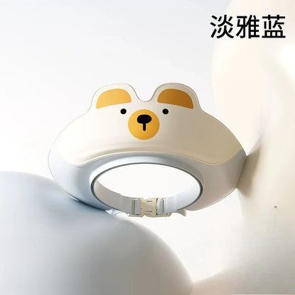 Casquette de Bain Anti-Éclaboussures pour Bébé™ – Visière de Douche Ajustable, Protection des Oreilles et du Visage