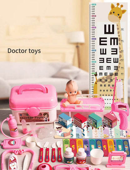 Set de Jeu Docteur pour Enfants – Mallette de Simulation avec Accessoires Médicaux - Planète bébé