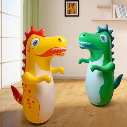 🦖 Sac de Boxe Gonflable Tumbler pour Enfants – Jouet Ludique &amp; Anti - Stress™ - Planète bébé