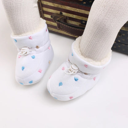 🧣❄️ Bottillons d’Hiver Bébé – Coton Chaud &amp; Semelle Antidérapante – Premiers Pas – 0 à 18 Mois™