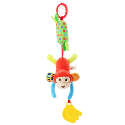 Soft Giraffe Zebra Animal Handbells Rattles Plush Infant Baby Development Handle Toys WIth Teether Baby Toy For Newborn Gifts™