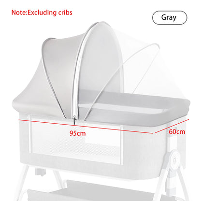 🦟 Moustiquaire Universelle pour Lit Bébé – Pliable, Portable &amp; Anti - Moustiques – Utilisable en Toute Saison™ - Planète bébé