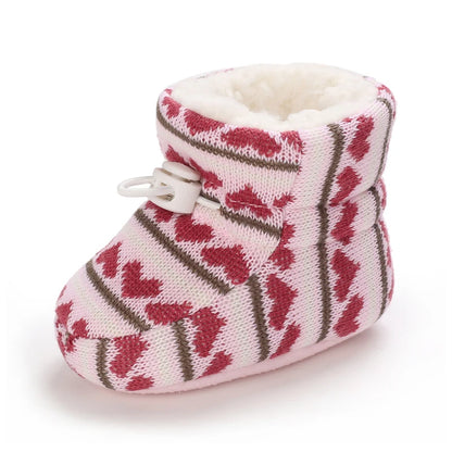 🧣❄️ Bottillons d’Hiver Bébé – Coton Chaud &amp; Semelle Antidérapante – Premiers Pas – 0 à 18 Mois™