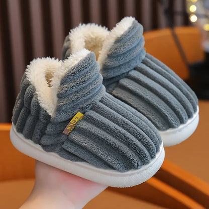 Chaussons Douillets "Pattes de Bonheur" – Doublure Peluche &amp; Semelle Sécurité