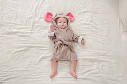 🛁 Peignoir de Bain Enfant à Capuche – Motif Cartoon – Cape de Bain Douce &amp; Confortable™ - Planète bébé