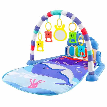 Tapis d’Éveil Musical Bébé avec Piano – Tapis d’Activité Éducatif 0 - 36 Mois - Planète bébé