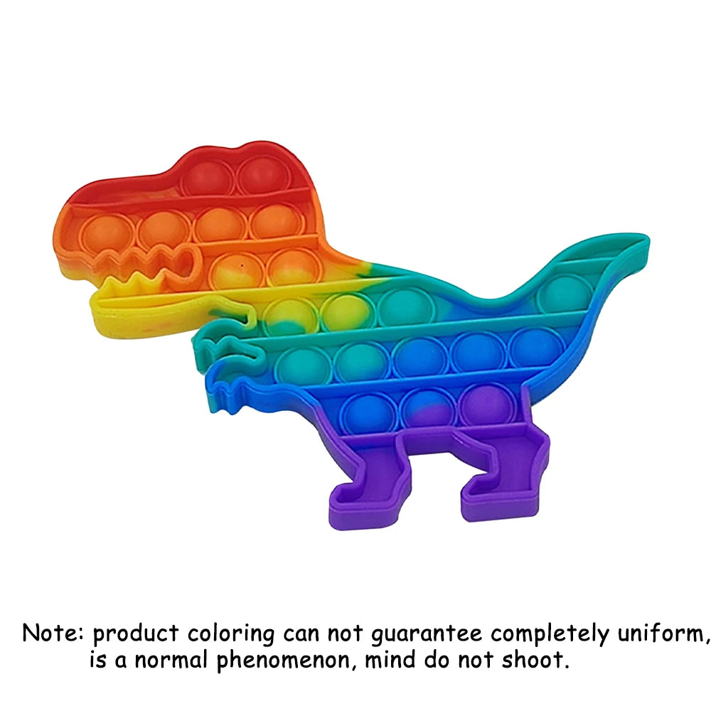 Fidget en Silicone Arc-en-Ciel
