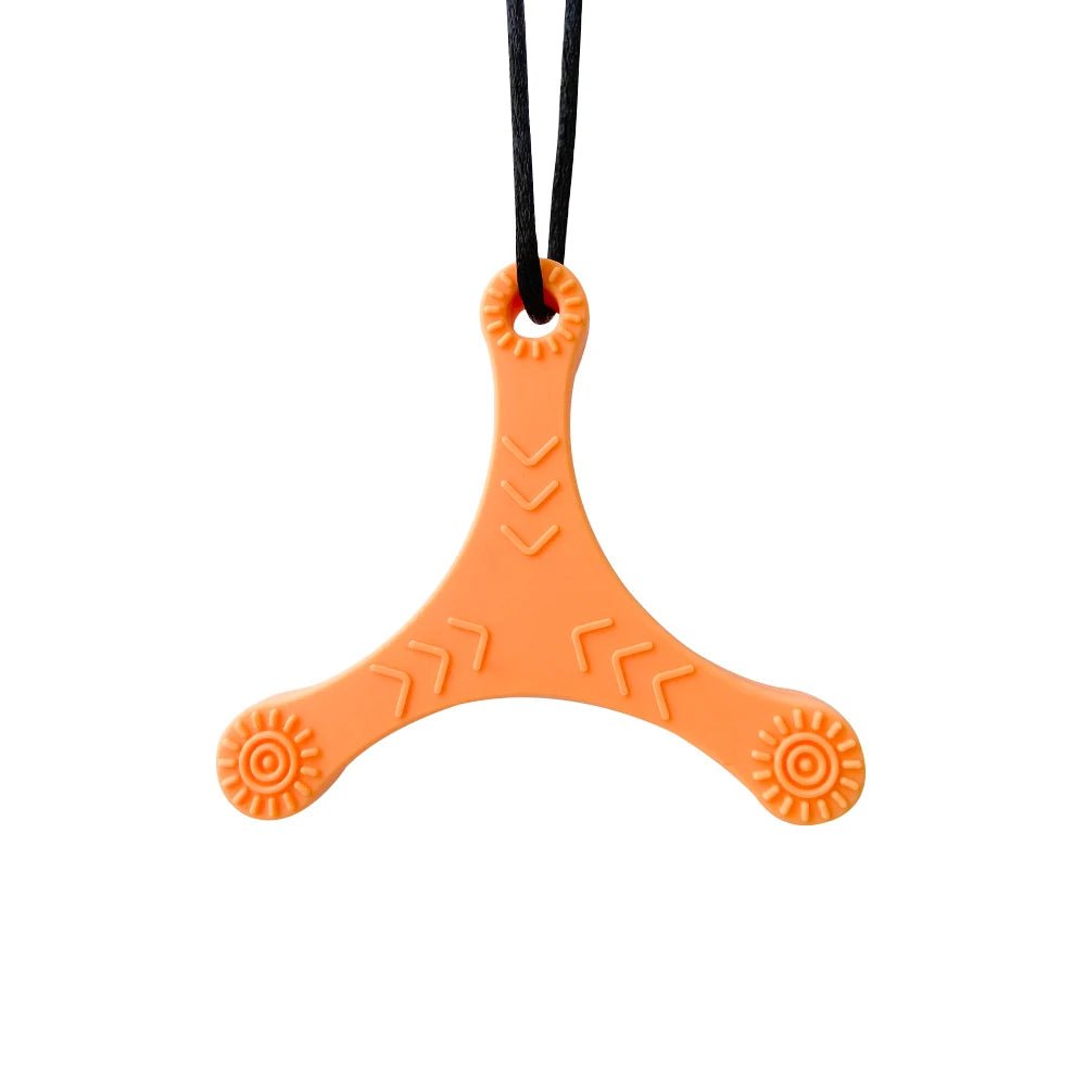 🧩🦷 Collier de Dentition Sensoriel – Silicone Alimentaire – Bijou à Mâcher Thérapeutique pour Bébé &amp; Enfants™ - Planète bébé