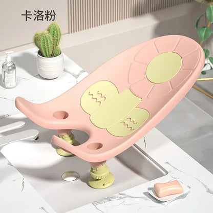🛁👶 Support de Bain pour Bébés – Rack Multifonction pour Bain de Hanche – Tapis Antidérapant – Accessoire Douche Bébé Fille &amp; Garçon - Planète bébé