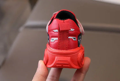 Chaussures LED Enfant Disney Mickey Mouse™ – Baskets Lumineuses Casual Antidérapantes pour Fille et Garçon