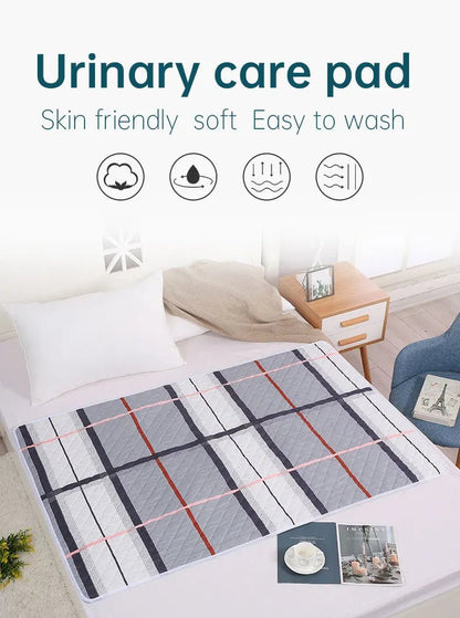 🛏️ Tapis Imperméable Lavable pour Bébé – 50x70 cm – Motifs Cartoon – Protection Urinaire &amp; Change™ - Planète bébé