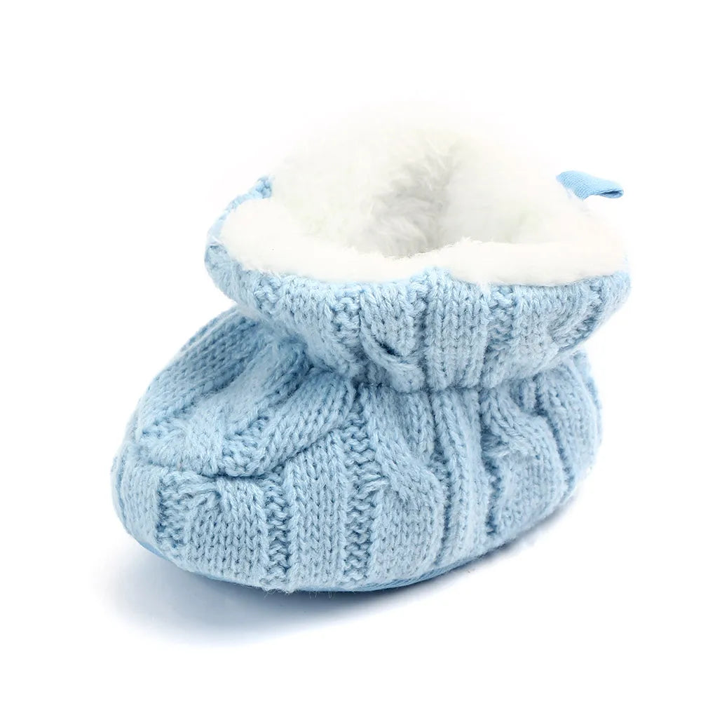 Chaussons Tricotés "Cocon de Douceur" – Maille Souple &amp; Intérieur Coton