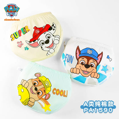 Lot de 3 Culottes Coton Enfants – Motifs Cartoon PAW PATROL™