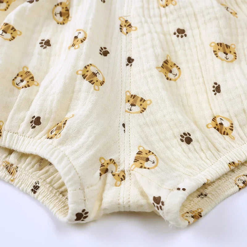 Shorts Été Bébé et Tout-Petit en Coton – Pantalon Respirant Cartoon 3M-6T™