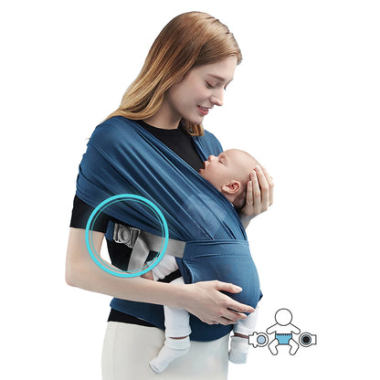 👶 Écharpe de Portage Extensible – Confort Doux pour Nouveau-né™ - Planète bébé