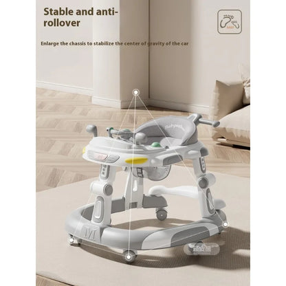 Trotteur Bébé Anti-Basculement Multifonction™ – Pliable, Stable et Parfait pour l’Apprentissage de la Marche