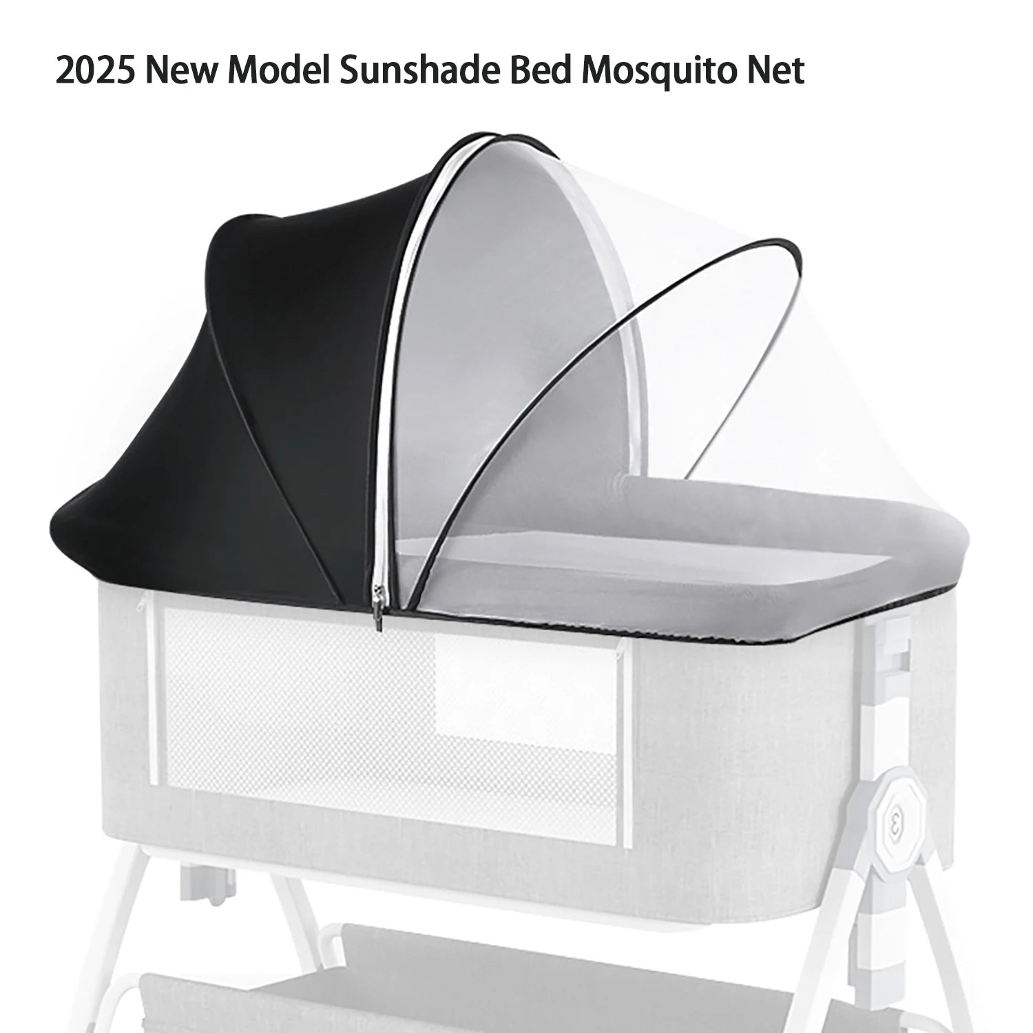 🦟 Moustiquaire Universelle pour Lit Bébé – Pliable, Portable &amp; Anti - Moustiques – Utilisable en Toute Saison™ - Planète bébé