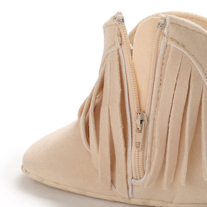 👢❄️ Bottes Bébé Mode à Franges – Chaudes &amp; Antidérapantes – 0 à 18 Mois – Fille &amp; Garçon™