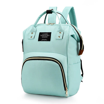 🎒👶 Sac à Langer Maman en Toile – Grande Capacité &amp; Isolation Thermique – Sac à Dos de Voyage Multifonctionnel™