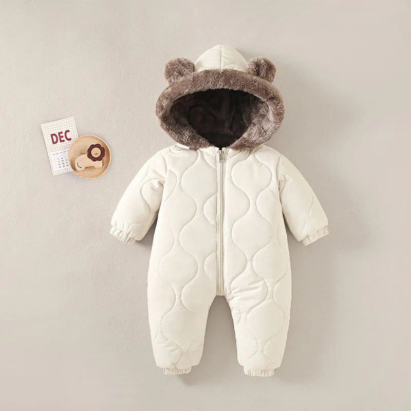 Combinaison Hiver Bébé 0 - 2 Ans – Doublée Fourrure Ultra Douce - Planète bébé