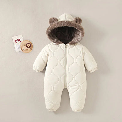 Combinaison Hiver Bébé 0 - 2 Ans – Doublée Fourrure Ultra Douce - Planète bébé