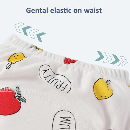 🩲🌿 Lot de 4 Culottes d’Apprentissage Imperméables Bébé – Coton Écologique – Réutilisables &amp; Ultra Douces – 12 à 20 kg – Mixte™ - Planète bébé