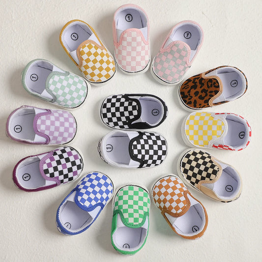 👟🍼 Chaussures Bébé Souples Antidérapantes – Premiers Pas Garçon &amp; Fille – Sneakers™ Décontractés 0-12 Mois