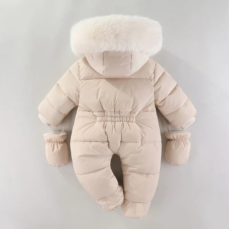 Combinaison Hiver Chaude avec Gants pour Bébé™