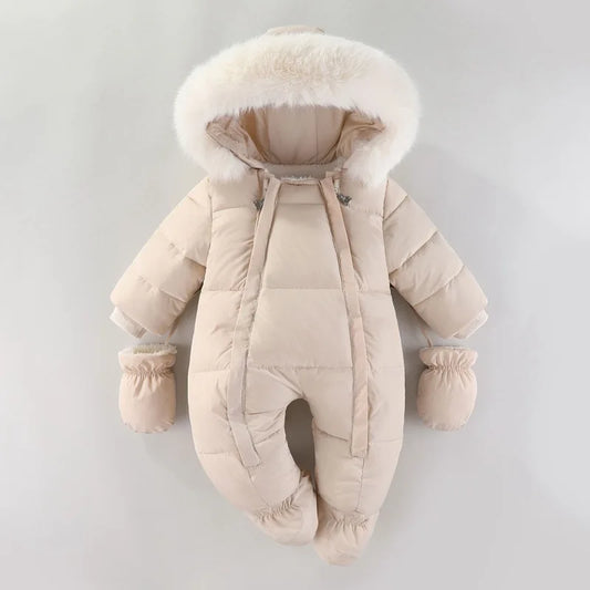 Combinaison Hiver Chaude avec Gants pour Bébé™