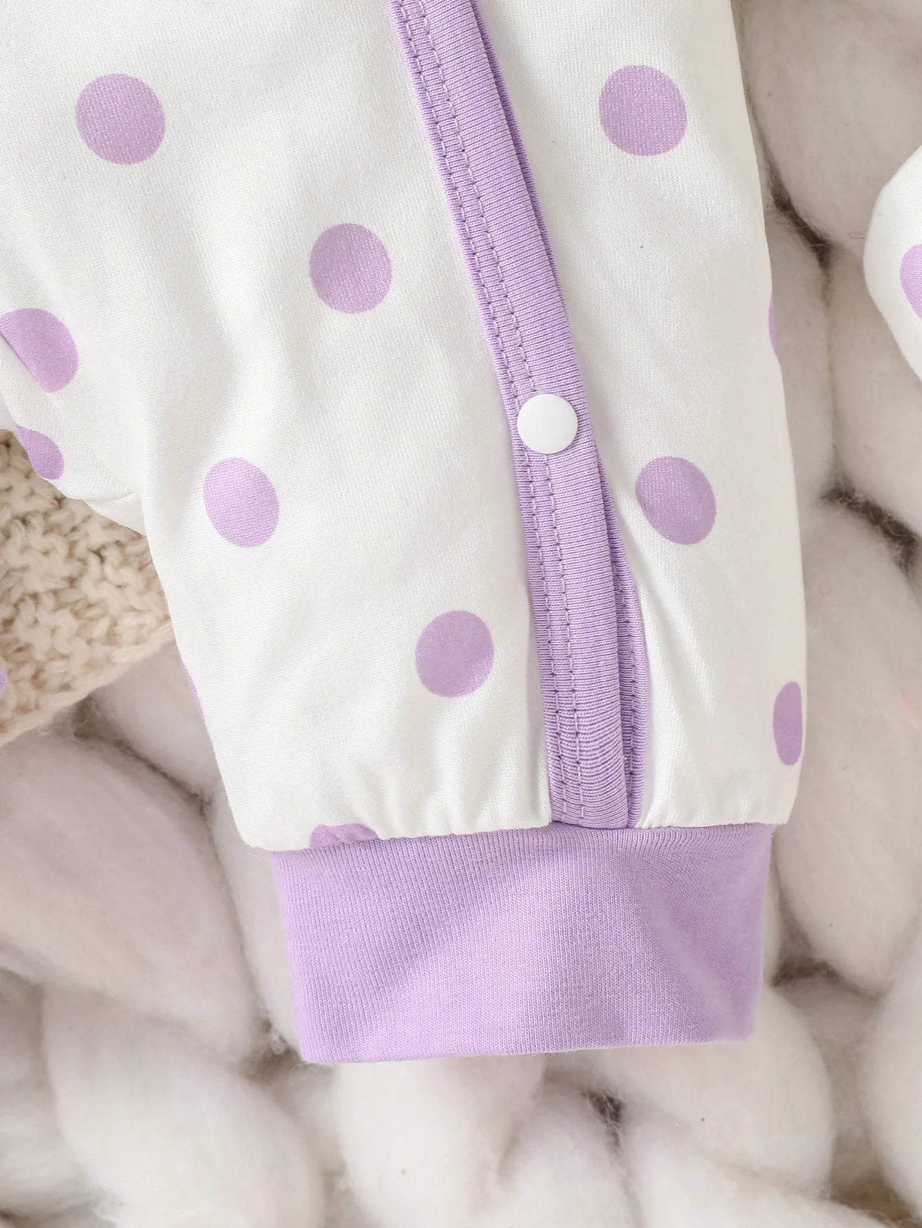 Ensemble Bébé Fille™ – 4 Pièces Polka Dot avec Patch Ours - Planète bébé