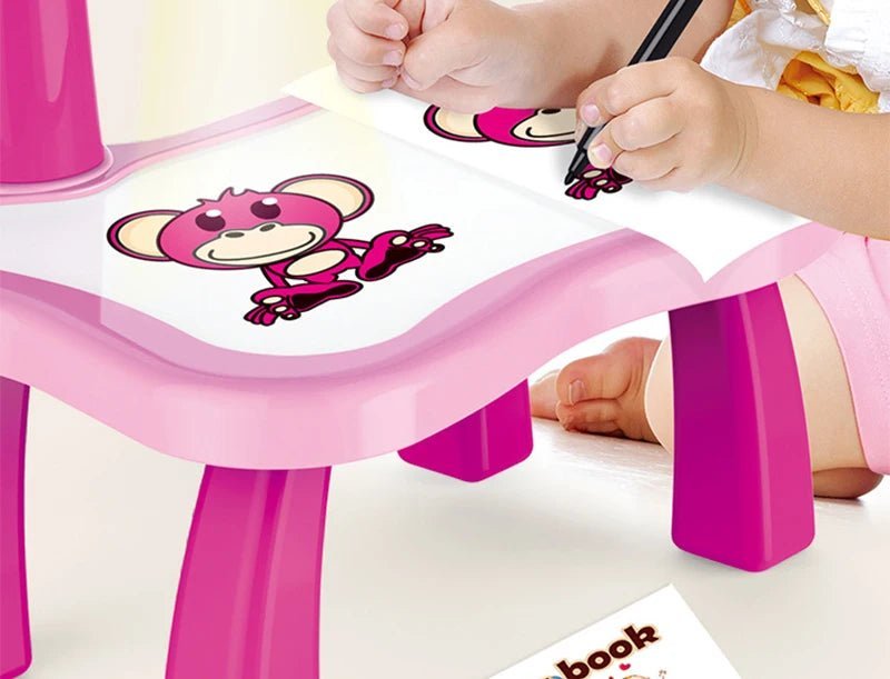 Table de dessin projecteur LED enfant - Planète bébé