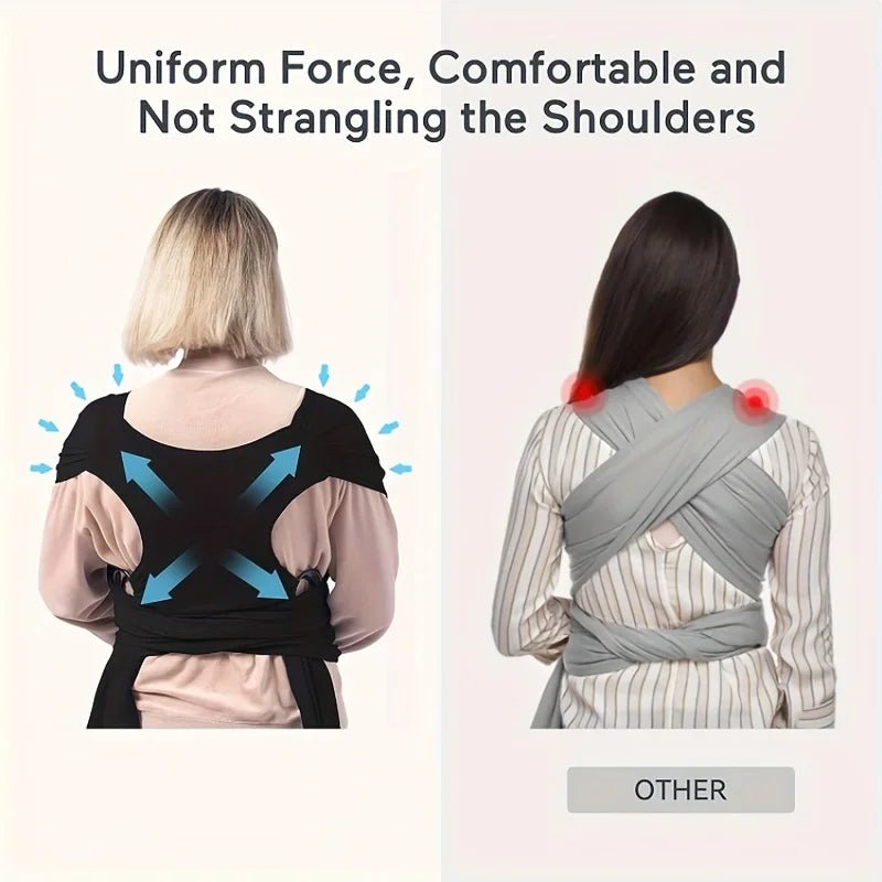 👶 Écharpe de Portage Extensible – Confort Doux pour Nouveau-né™ - Planète bébé