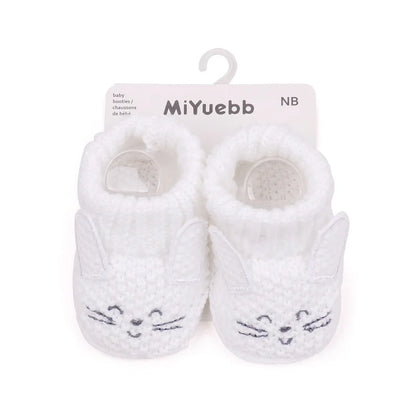 🧦🐾 Chaussettes Bébé Antidérapantes – Motif Animal – Coton Doux et Respirant™