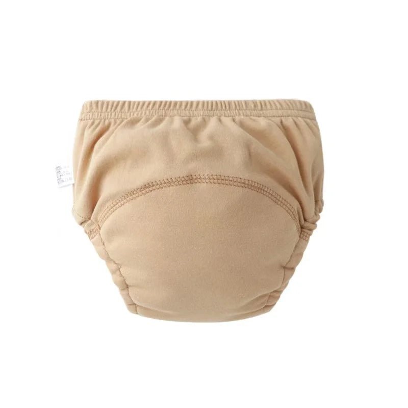 4PCS Pure Plain Solid Color Soft Baby Boys Girls Toddler Training Pants Toilet Pee Potty Learning Underwear Cotton Diaper™ - Planète bébé