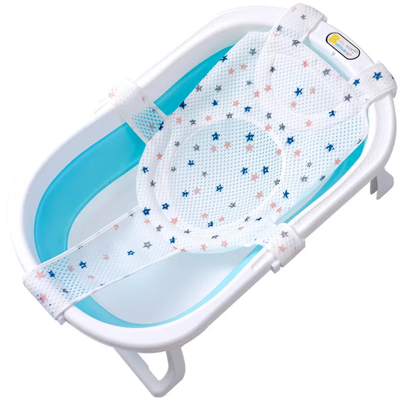 🛁 Hamac de Bain pour Bébé – Filet de Bain Réglable &amp; Antidérapant – Support de Bain Nouveau-né Universel™ - Planète bébé