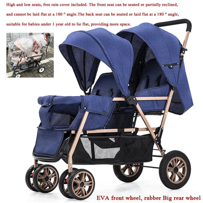 Poussette Jumeaux  Haute Qualité