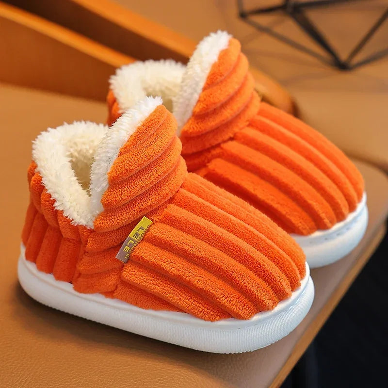 Chaussons Douillets "Pattes de Bonheur" – Doublure Peluche &amp; Semelle Sécurité
