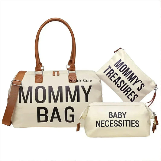 🎀 Mama Tote Bag – Grand Sac à Langer Maternité Style Hobo™