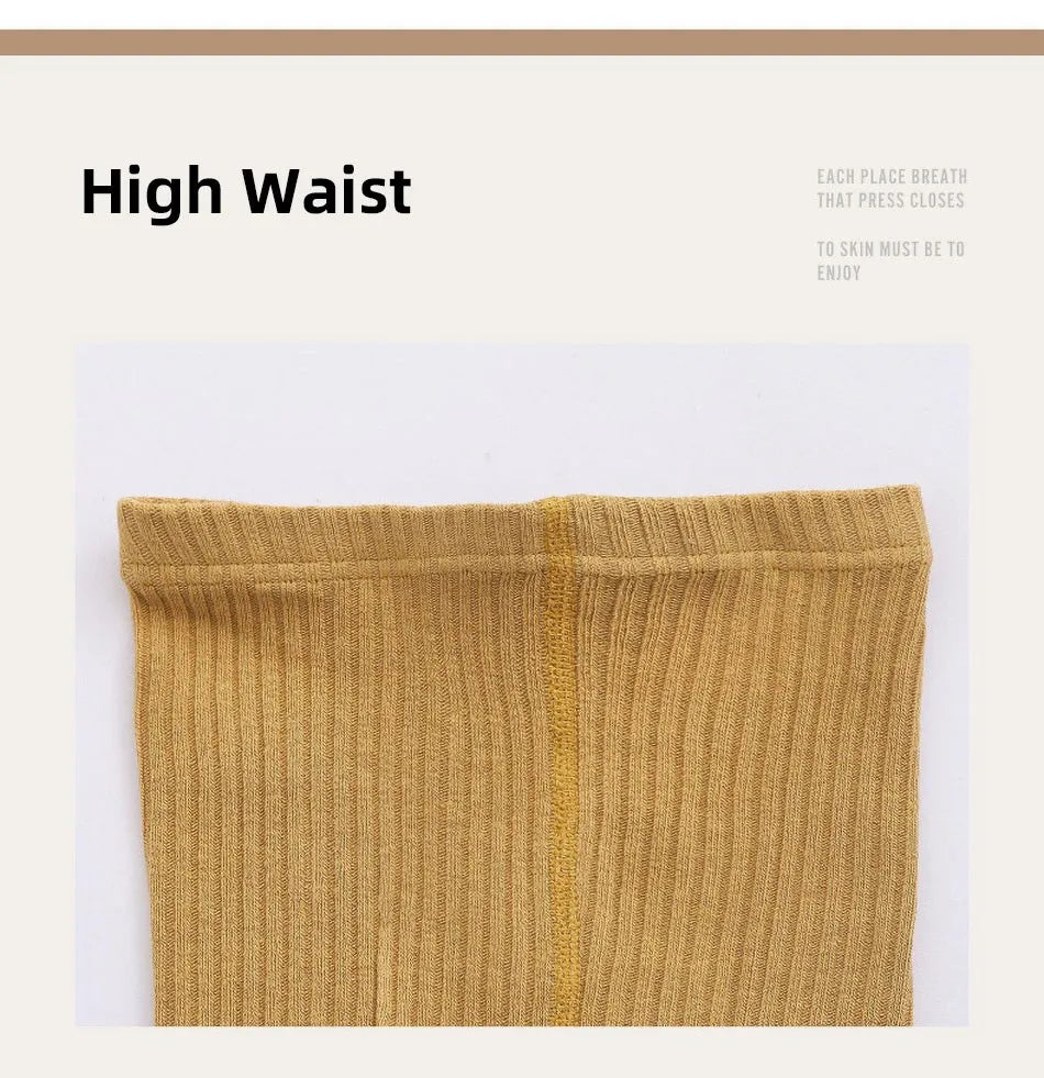 Collants Bébé en Coton Côtelé – Confort