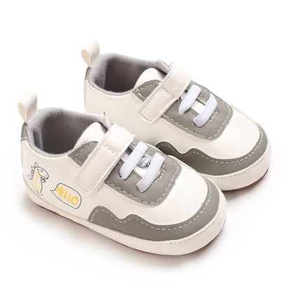 Chaussures Bébé Souples à Motifs Animaux – Semelle Antidérapante™