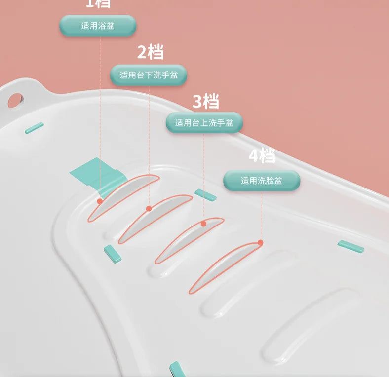 New Infant Baby Washing Ass Artifact Portable Baby Washing Fart Basin Newborns Washing PP Tub Supplies Baby Bathtub Baby Care™ - Planète bébé